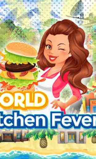 World Kitchen Fever-  Top Craze Cooking Super Chef 1