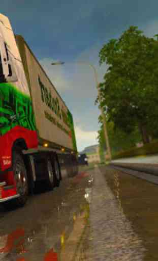 3D Euro Truck Driving Simulator Real 2