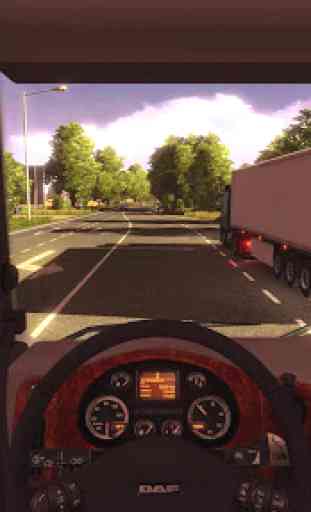 3D Euro Truck Driving Simulator Real 4