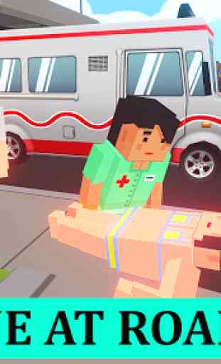 Ambulance Rescue Doctor Simulator - Hospital Games 2