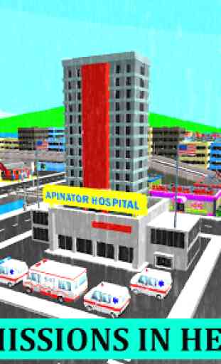 Ambulance Rescue Doctor Simulator - Hospital Games 3