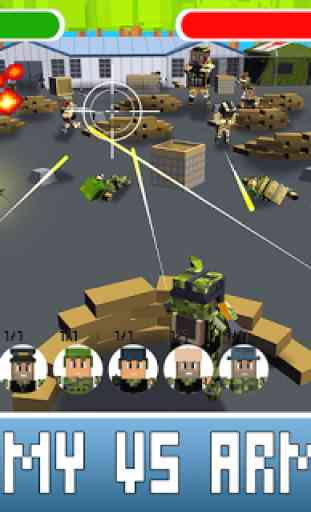 Blocky Shooter: Frontline Wars 2