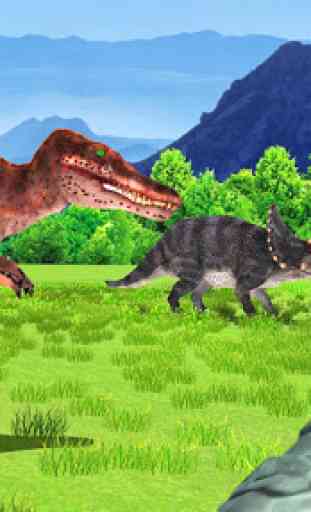 Caçador de dinossauro jurássico sobrevivência dino 3
