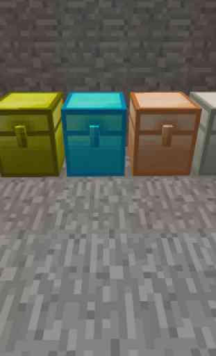 Chests Iron Mod for MCPE 2