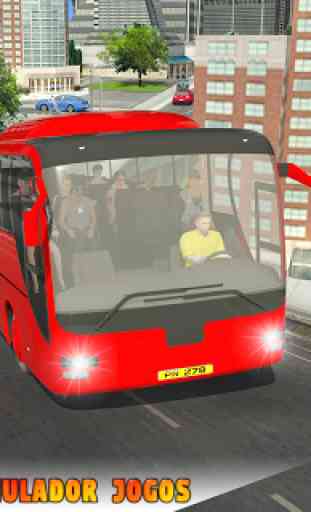 Cidade Ônibus Simulador 3D - Viciante Ônibus jogos 1