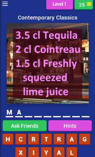 Cocktail Quiz (Bartender Game) 1