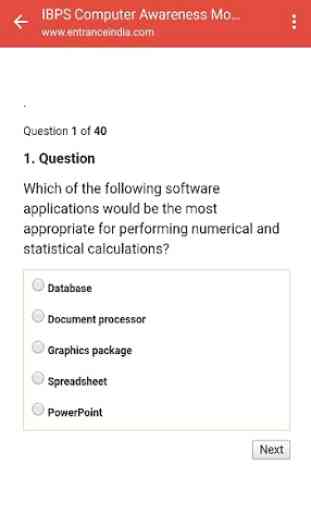 Computer Knowledge Question Answer MCQ Practice 2