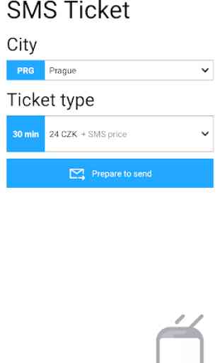 Czech SMS Ticket 1