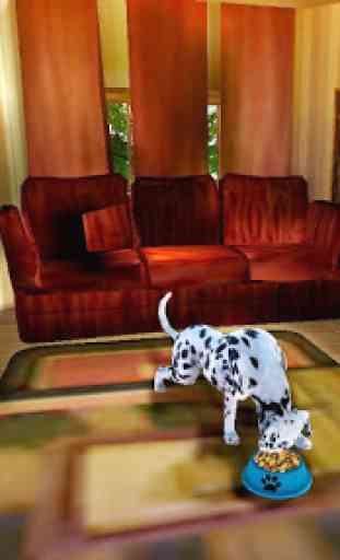 Dálmata Dog Pet Vida Sim 3D 2