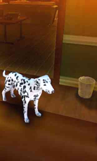 Dálmata Dog Pet Vida Sim 3D 4