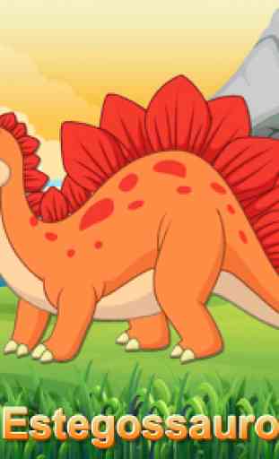 Dinosauro quebra cabeça, jogos infantis 4