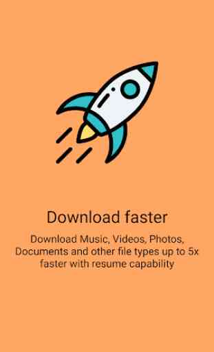 Download Booster, gerenciador de download 1