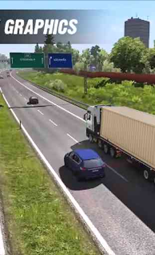 Euro Truck Driver Xtreme Caminhoneiro Driving Simu 4