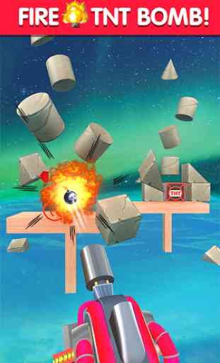 Fire Cannon - Amaze Knock Stack Ball 3D game 3