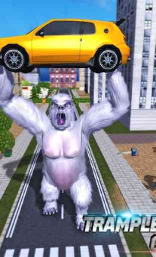 gorila rampage: ataque de cidade com raiva em kong 2