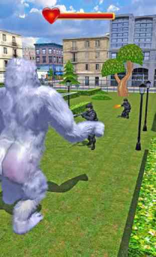 gorila rampage: ataque de cidade com raiva em kong 4
