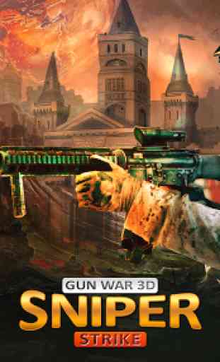 Gun War 3D - Call of Modern Sniper Elite Strike 1