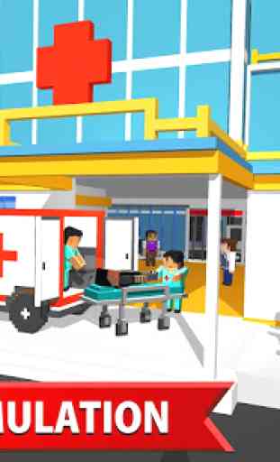 hospital construir: construção médico simulador 2
