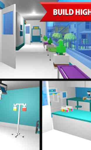 hospital construir: construção médico simulador 3