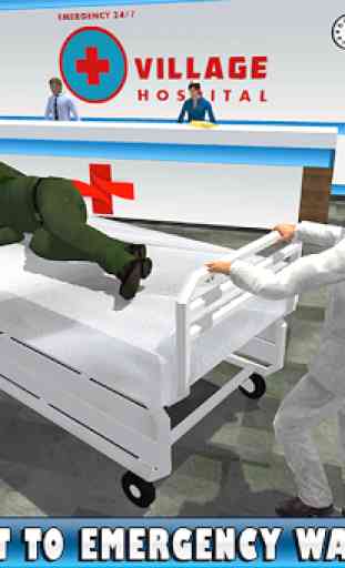Hospital de ambulância de carrinho de compras 2