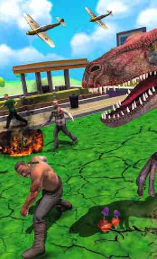 Monstro Dinosaur Simulator: Cidade Rampage 2