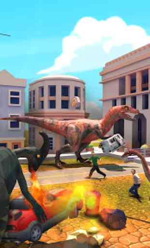 Monstro Dinosaur Simulator: Cidade Rampage 4