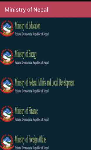 Nepal All Ministry 2