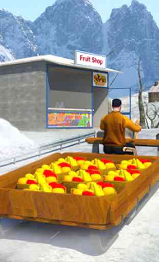 Neve Cachorro Trenó Transporte: Dog Simulator Game 2