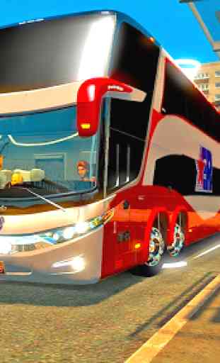 pesado montanha ônibus simulador jogos 1