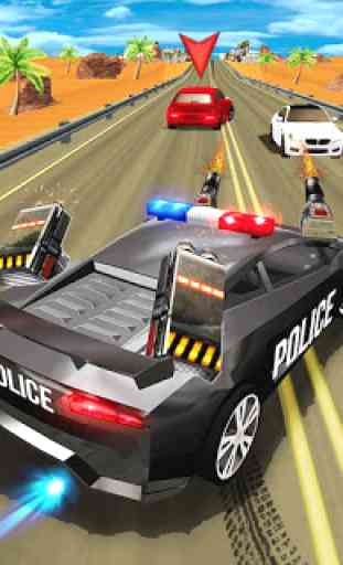 Polícia Rodovia correr atrás dentro Cidade - Crime 1