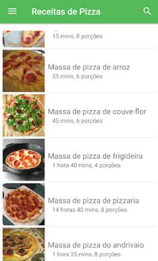 Receitas de Pizza grátis em portuguesas offline 4