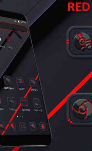 Red and Black HD Business Theme  2