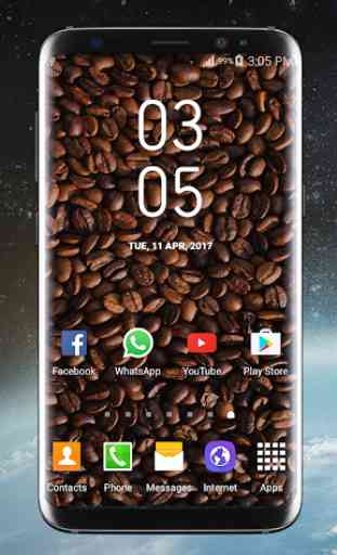 Relógio Galaxy S8 Além disso Digital 2