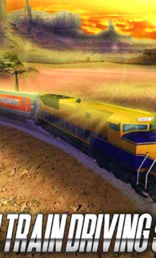 Simulador de condução de trem americano 1