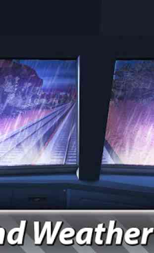 Simulador de condução de trem americano 3
