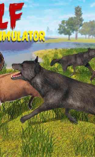 simulador de lobo: jogo na selva selvagem 1