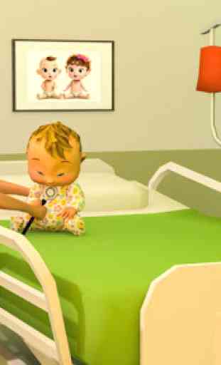 simulador de mãe 3D: creche jogos de bebê virtuais 2