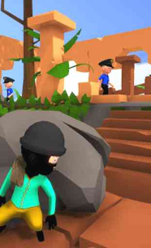 Simulador Stickman Sneak Thief - ladrão Rob Jewel 1
