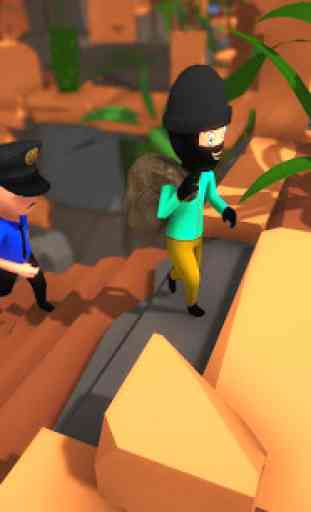Simulador Stickman Sneak Thief - ladrão Rob Jewel 3