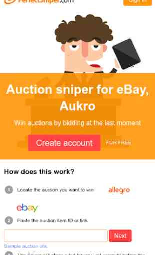 Sniper for Ebay and Allegro 1