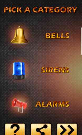 Sons de alarmes e sirenes 1