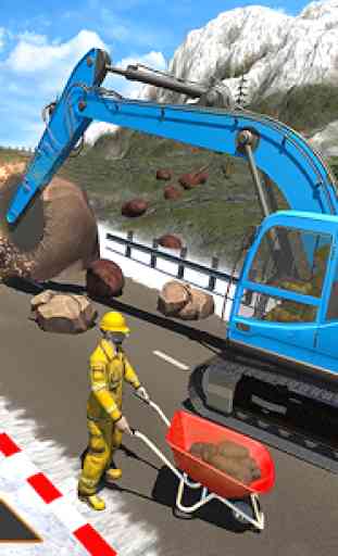 Stone Cutter Heavy Excavator Simulator 20 1