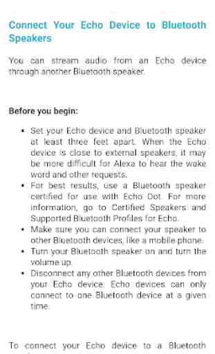 Tips for Amazon Echo 3