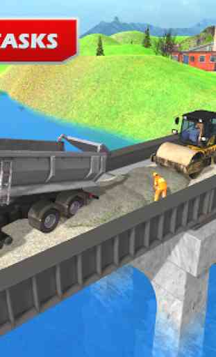 Trem Ponte Construção: Ferrovia Construção Sim 2