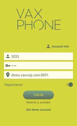 VaxPhone - VoIP SIP Softphone 2