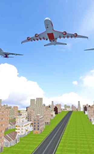 Voar simulador de vôo de avião 3