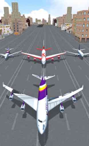 Voar simulador de vôo de avião 4