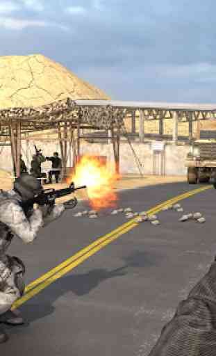 Ação Jogos de tiro: Army Games 1