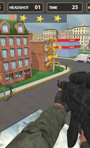 Batalha contra Heroes Terrorista moderna 3D 3