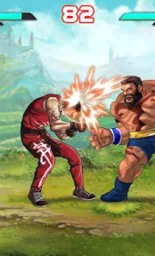 Batalha mortal: Street Fighter - jogos de luta 4